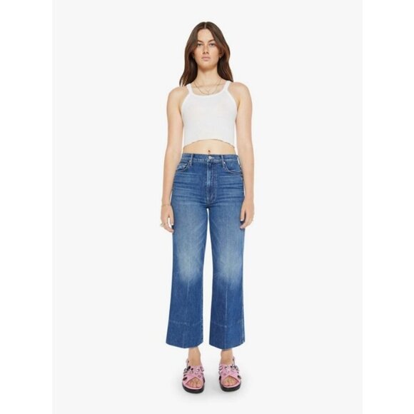 💕MOTHER SUPERIOR💕 The Maven Wide Hem Ankle Jeans ~ Rags To Riches 31 NWOT - Picture 3 of 16